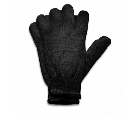 Перчатки трикотажные ХБ / ПЭ черные, 10 размер